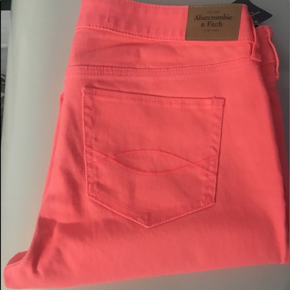 Abercrombie & Fitch Denim - NWT Abercrombie & Fitch Neon Skinny Jeans